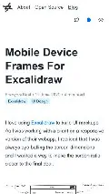 Frame #3 - francoisbest.com/posts/2020/mobile-device-frames-for-excalidraw