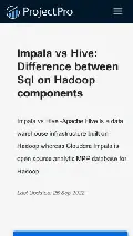 Frame #10 - www.projectpro.io/article/impala-vs-hive-difference-between-sql-on-hadoop-components/180