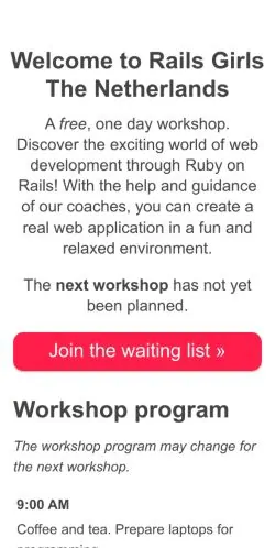 Frame #2 - railsgirls.nl