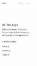 Frame #6 - heyitsarpit.dev