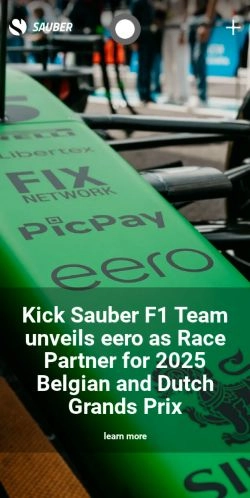 Frame #3 - www.sauber-group.com