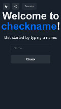 Frame #5 - checkname.himar.dev