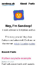 Frame #8 - sandeep.sh